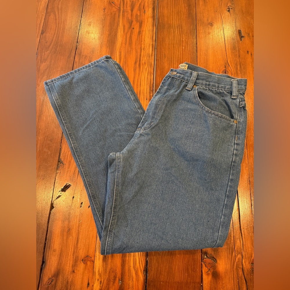 Field and Forest size 35 x 32 Classic Blue Denim Jeans, good used condition